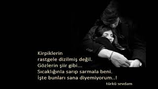 DİYEMİYORUM  İntizar