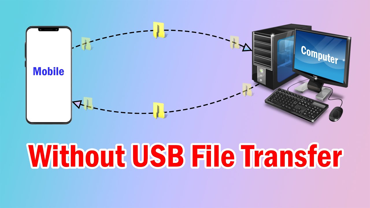 How To Transfer Files From Mobile To Laptop Without USB Cable File How To Transfer Files From Mobile To Laptop Without USB Cable File