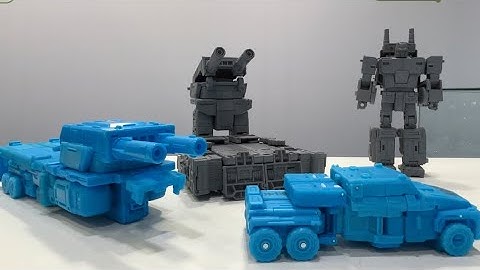 Transformers age of the primes commander class onslaught review & showcase. All 3 modes 