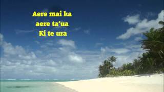 Ua hiti te marama-Enua manea Rarotonga lyrics Resimi