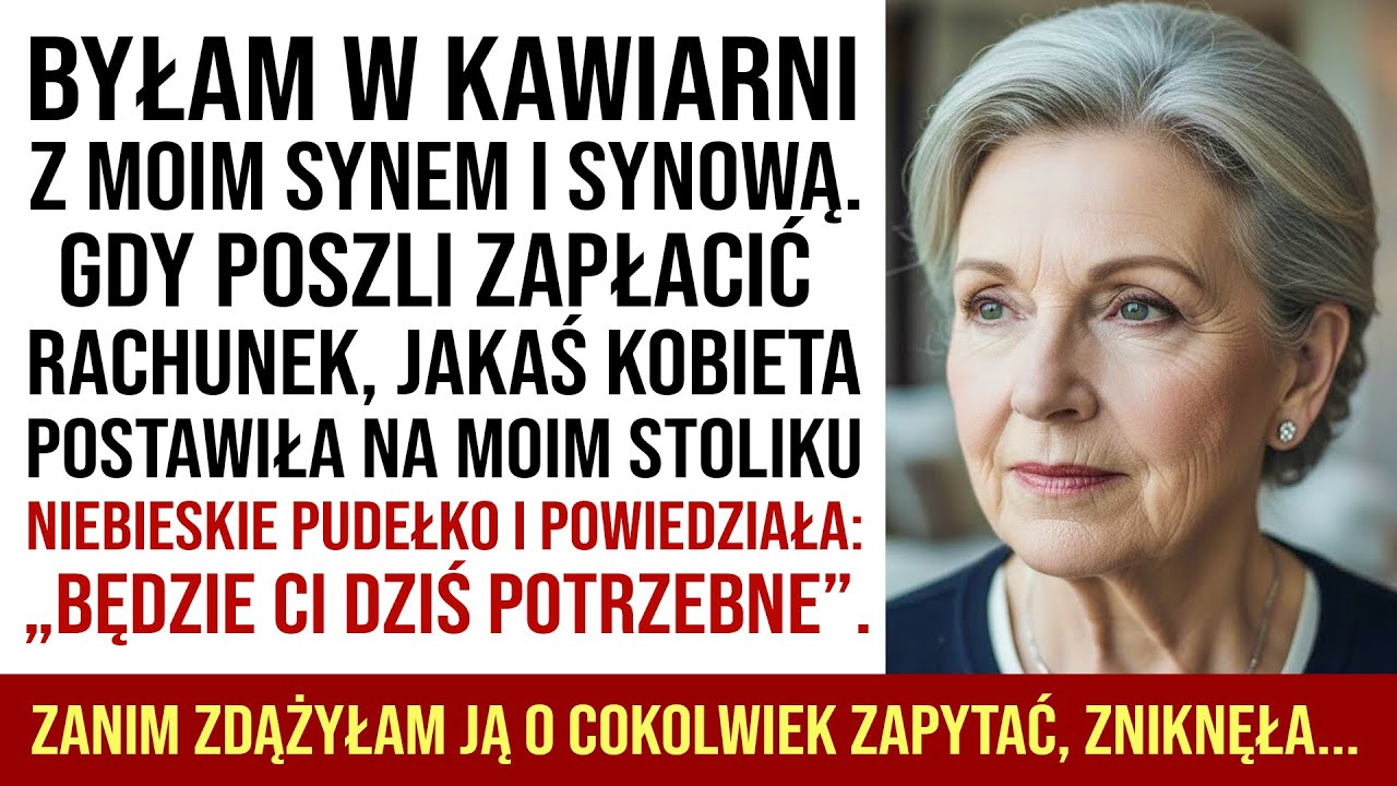 W Kawiarni Kobieta Zostawiła Mi Niebieskie Pudełko. Po Zmroku Zrozumiałem Dlaczego...