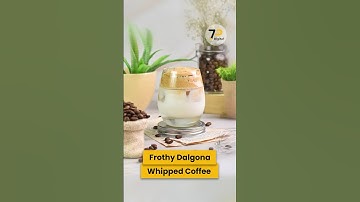 3 Ingredient Instant Dalgona Coffee #dalgonacoffee #coffeerecipe  #videoproduction  #asmr #shorts