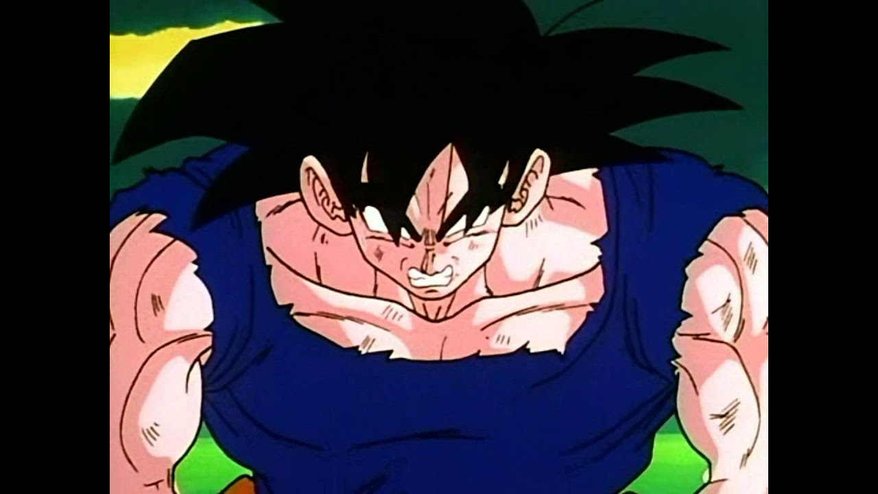 Goku transformation super saiyan vf   Dragon Ball Z