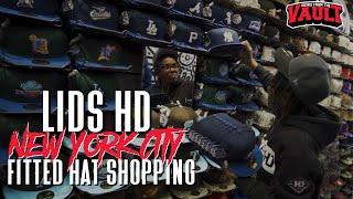 NEW YORK CITY FITTED HAT SHOPPING!  Is this Lids the best place to buy New Era fitted hats in NYC?