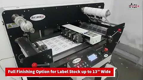 VR320 320mm Digital Label Cutter Rotary Die Cutting Machine Digital Roll Label Cutting Machine