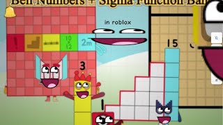 Bell Numbers  Sigma Function Band Remade In Roblox collab With diego69xd