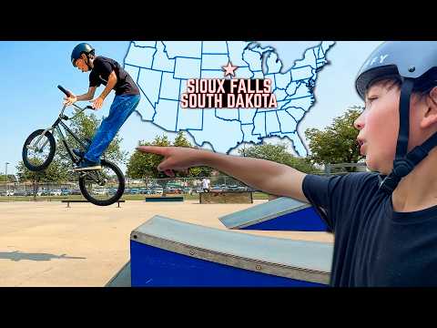 First Sesh Of The 5,000 Mile Trip!! - Drake Springs Skatepark