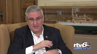 Governor Holcomb discusses the top issues facing Indiana in 2020