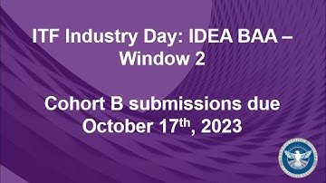 ITF BAA Industry Day 2023