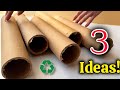 3 Great Recycling Ideas with Cardboard Rolls! This Ideas That Will Surprise You-waste material craft