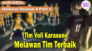 Tim Voli Karasuno Melawan Tim Nasional - Alur Cerita Haikyuu Season 4 Part 1