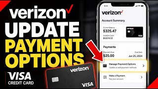 How to update your Verizon Visa credit card payment options - Detailed Guide