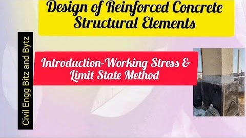 CE3501|Design of Reinforced Concrete Structural Elements|Unit I| Introduction#annauniversity #notes 
