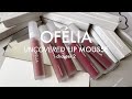 Swatch  review  oflia uncovered lip mousse chapter 2  fung chen