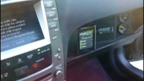 GReddy Info-Touch on 0-60 Magazine IS-F