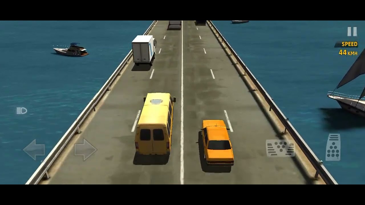 Car Rider In Fast And Full Traffic 00023 - YouTube