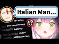 Towa Notices Chat Go Crazy When Axel Says "Italian Man"【Hololive / Holostars / Nijisanji】
