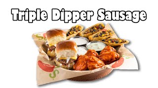 If you think you've seen me enraged before then you haven't seen the Triple Dipper Sausage