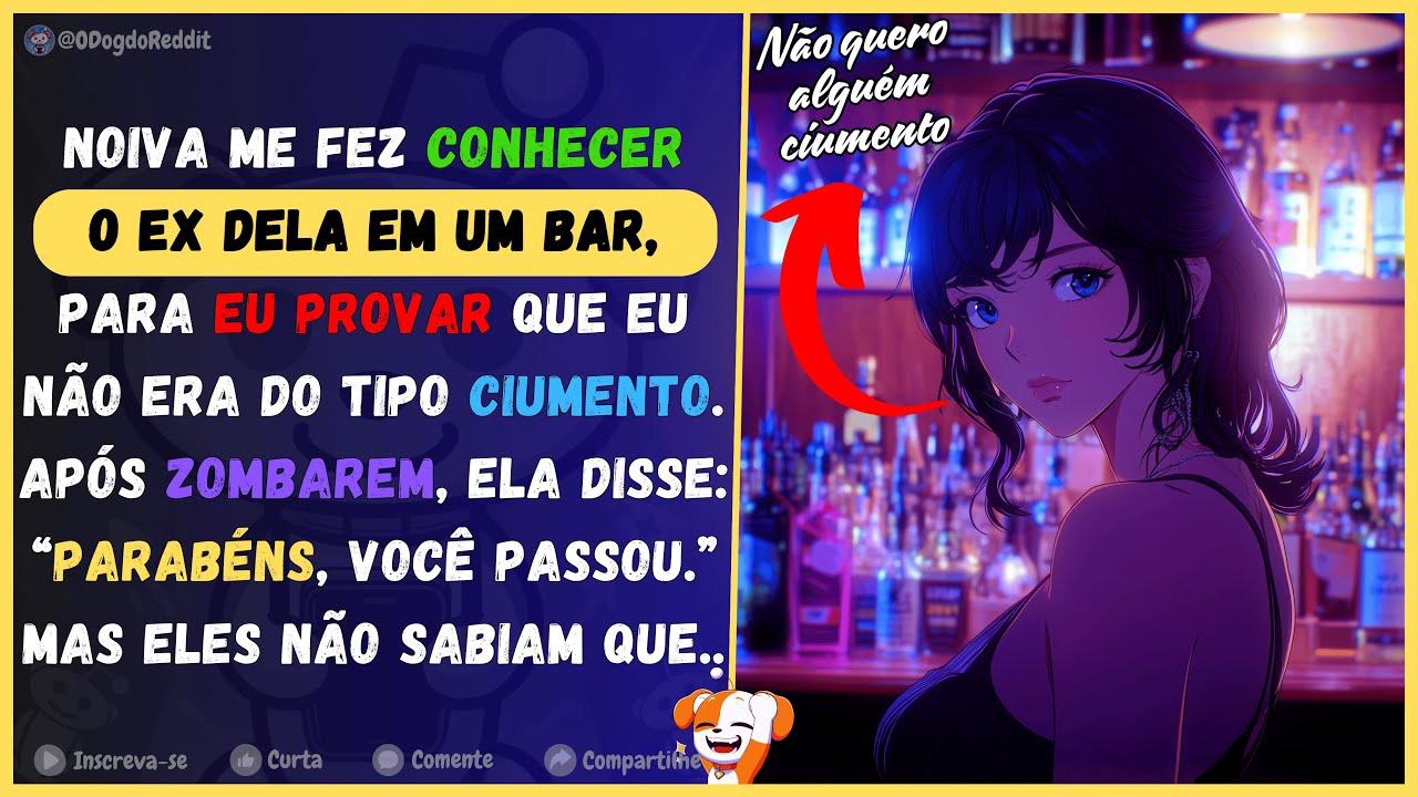 Minha noiva me fez conhecer o ex dela em um bar, para eu provar que não era do tipo ciumento. Mas...