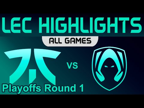 FNC vs TH ALL GAMES Highlights LEC Playoffs Losers' Bracket 2023 Fnatic vs Team Heretics