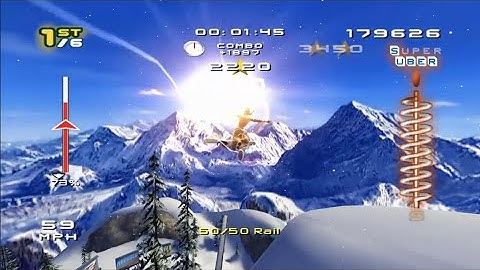 SSX 3 - Peak 1 Snow Jam Race Platinum Medal [2:24] - Allegra