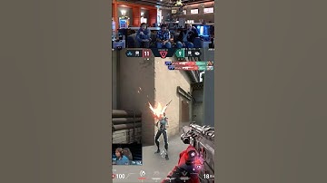 C9 v1c clutches 1v4 against EG #shorts #vct #valorantclips