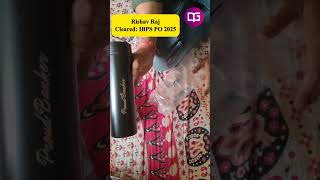 Special Gift to Rishav Raj From Guidely on Clearing IBPS PO