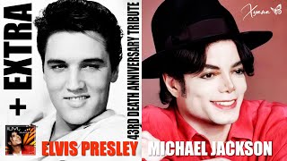 Michael Jackson vs Elvis Presley ♥ღ THE KING 43rd Death Anniversary 08.16.1977 + EXTRA #xyanaღILMOMJ