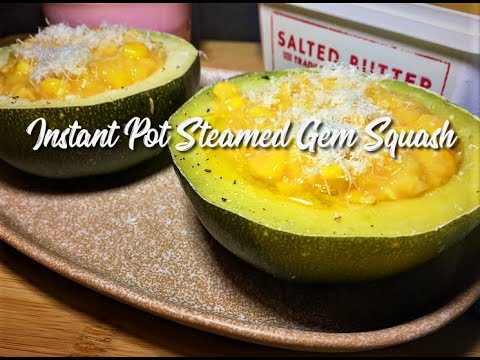 Instant Pot Steamed Gem Squash Recipe | South African Recipes | EatMee Recipes