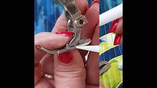 Bernina 770 QE, Patchwork Foot #97D and Straight Line Quilting