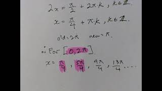 5.4 Solving Trig Equations Example 5