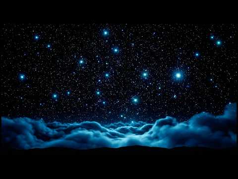 Night Sky 4K HDR Pure Black Sky | 10 Hours Real Starfield Above Clouds for OLED Screens