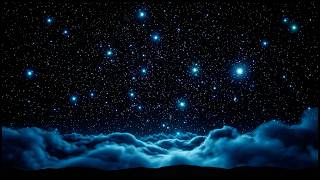 Night Sky 4K HDR Pure Black Sky | 10 Hours Real Starfield Above Clouds for OLED Screens screenshot 4