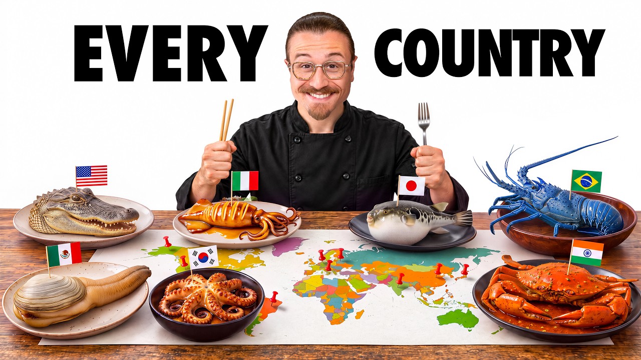 I Tried Every Country’s Rarest Food