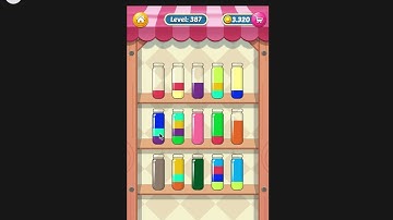 Water Sort Puzzle I Level 387 I  Facebook I SOLVED