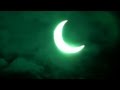 annular solar eclipse.wmv　( osaka)