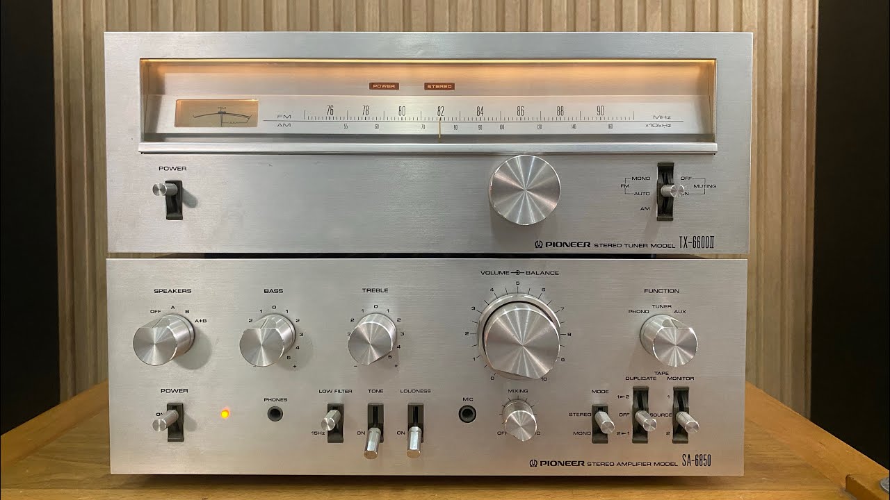 PIONEER プリメインアンプ SA-6850 パイオニア 動作品
