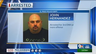 El Paso man arrested for DWI; fell asleep in intersection