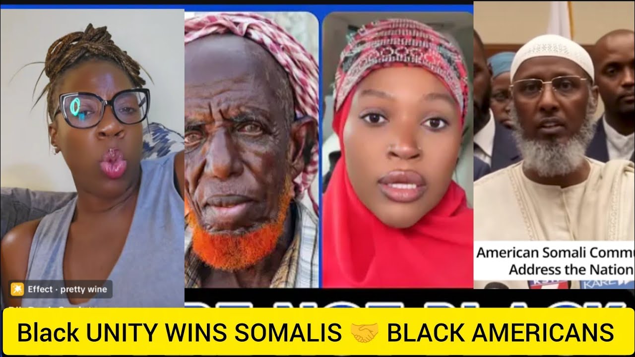 Единство чернокожих побеждает ✅ Сомалийские иммигранты приносят извинения 👍 Афроамериканцы 🇺🇸 сно...