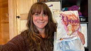August Yarnable, Yarnaceous Fibers and Mary Maxim subscription unboxing