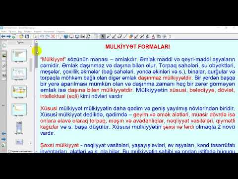 Video: Müxtəlif mülkiyyət növləri hansılardır?