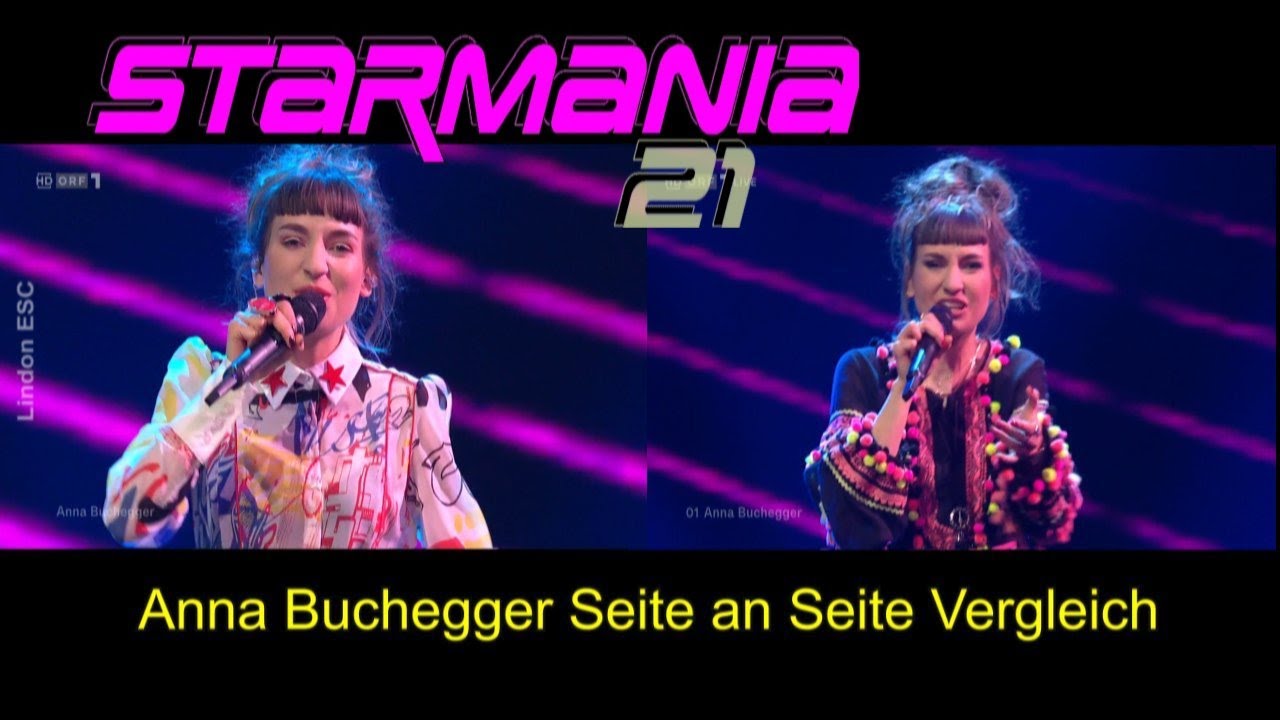 Starmania 21 Anna Buchegger Seite an Seite Vergleich 'Kiss'