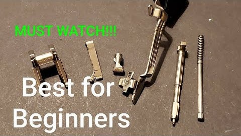 Glock 25 cent Trigger Job Tutorial: Best DIY tips for beginners