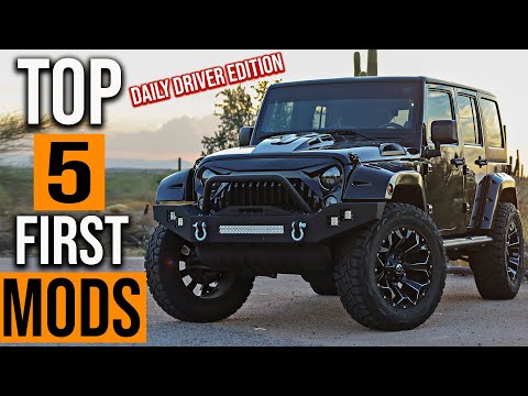 Best First 5 Mods For Jeep Wrangler  | Daily Driver Edition
