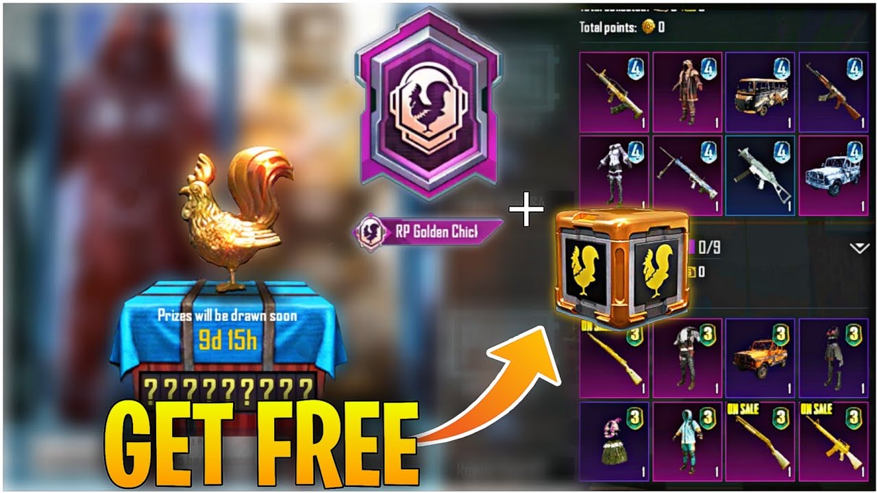 GET FREE GOLDEN CHICKEN TITLE | RP GOLDEN CHICKEN EVENT IN BGMI / PUBG MOBILE