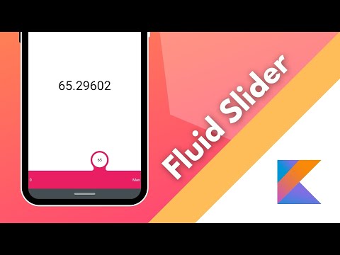 Fluid Slider UI Tutorial in Android Studio (Kotlin 2021)