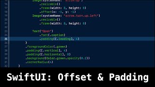 Swift UI: Offset & Padding