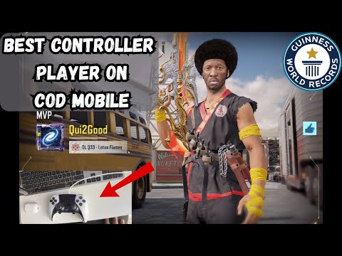 CODモバイルで最強のコントローラープレイヤー（ランク1位）