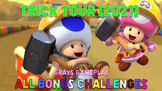 MARIO KART TOUR | TRICK TOUR (2021) | ALL BONUS CHALLENGES | Grays Gameplay | ANDROID MARIO KART TOUR | TRICK TOUR (2021) | ALL BONUS CHALLENGES | Grays Gameplay | ANDROID