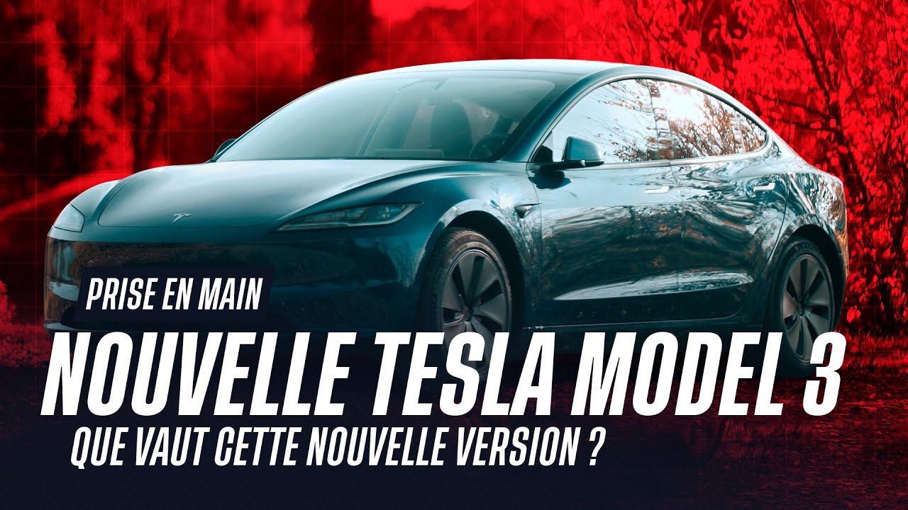 On a testé la nouvelle TESLA MODEL 3 ! 